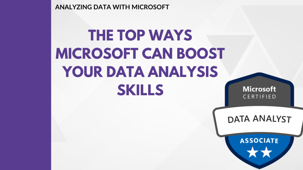 Analyzing Data With Microsoft