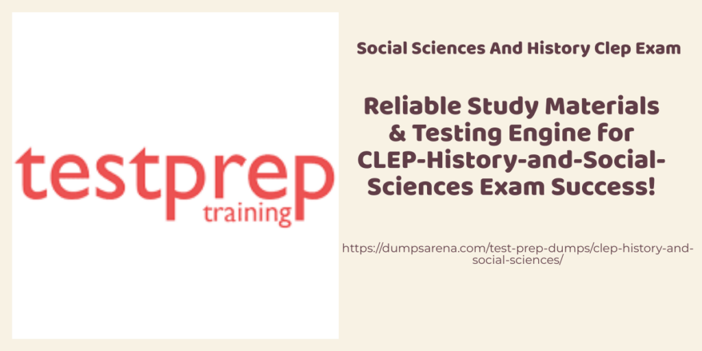 Social Sciences And History Clep